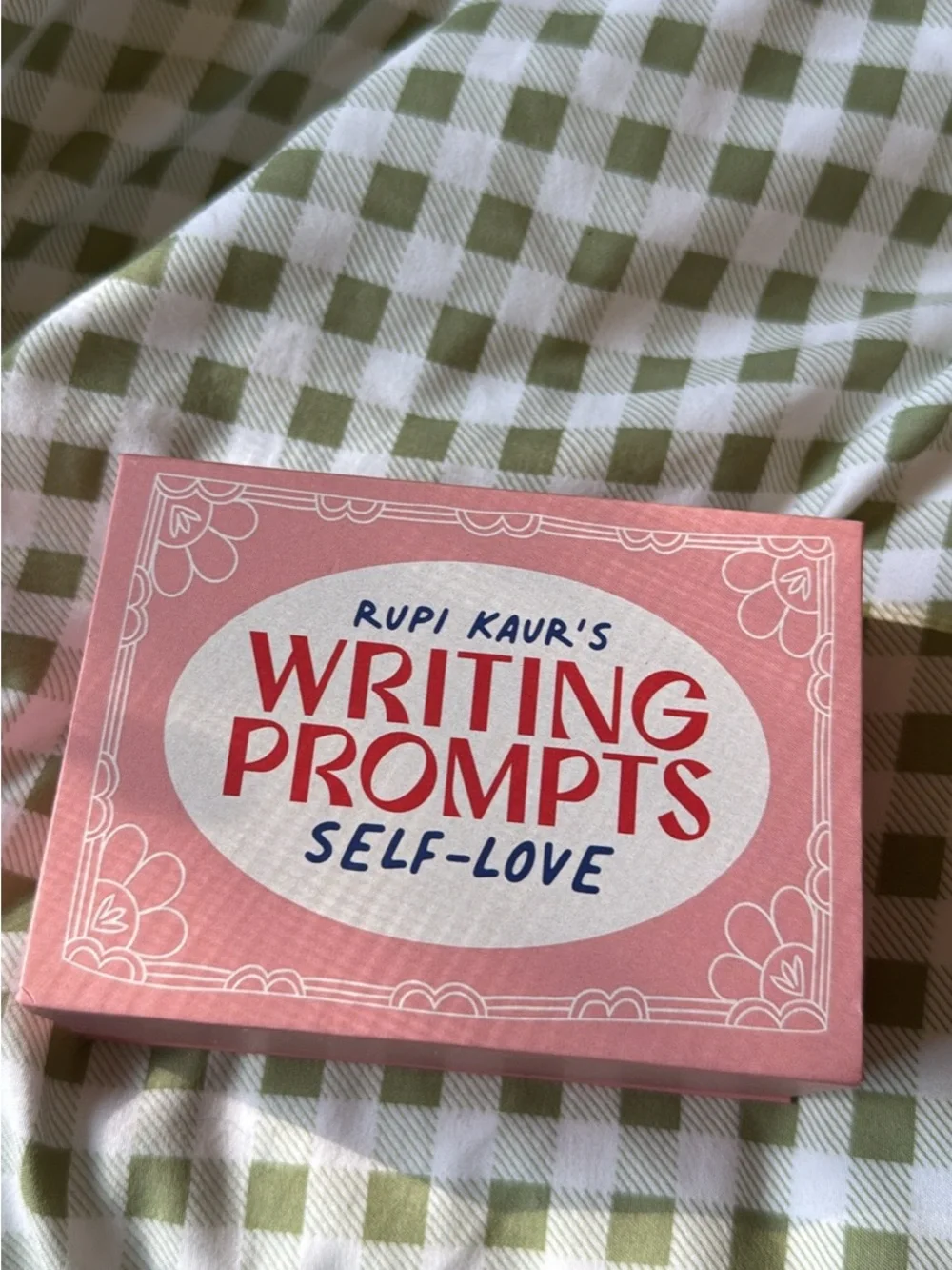 Rupi Kaur Writing Prompts Self-Love Deck - Pink